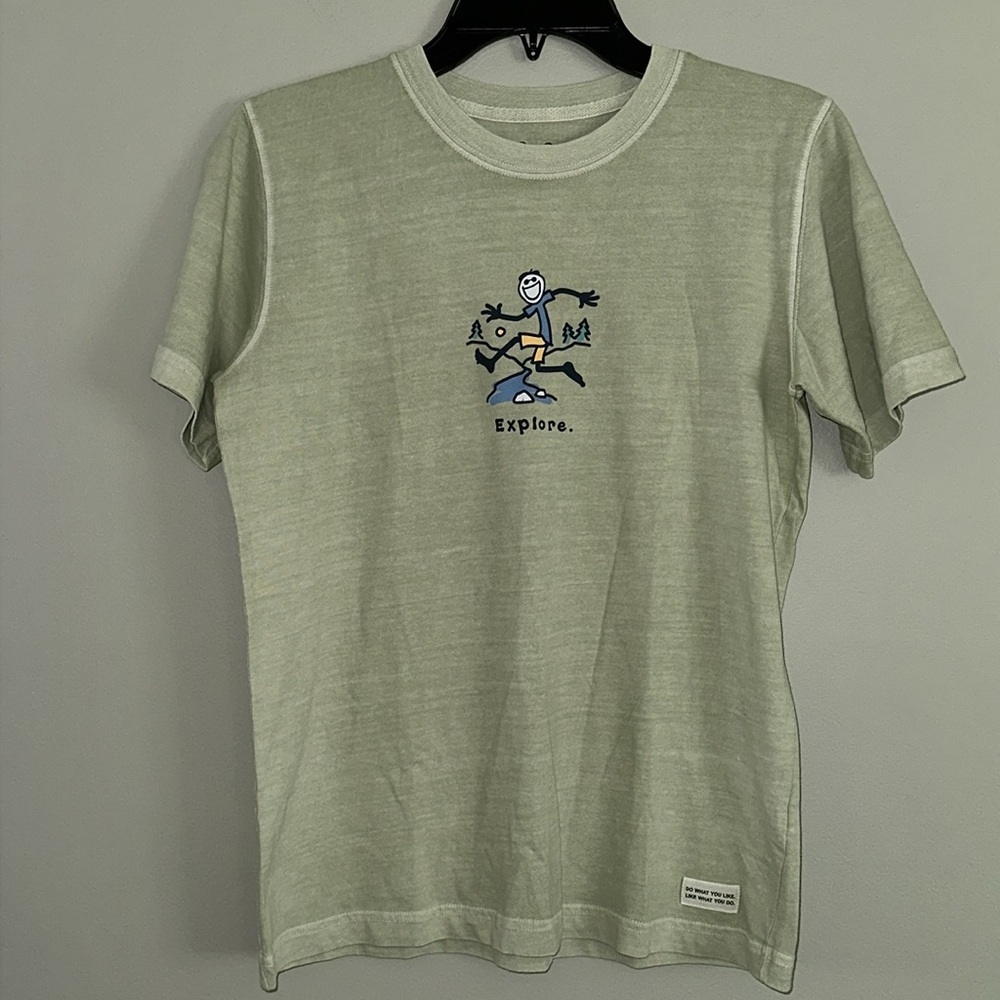 NWT Crusher Explore Good Kids by Life Is Good S/S  T-Shirt Explore XL Boys 12-14